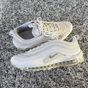 Nike Air Max 97 Triple White Sneaker Shoe  M10 921826